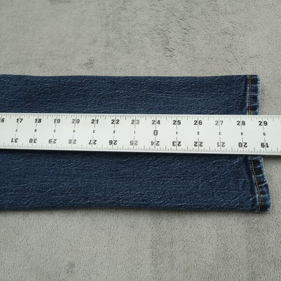 Levi's 501 Jeans Women's Size 26 Blue Mid-Rise Straight Denim 29" Inseam - Picture 5 of 16